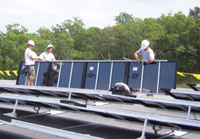 Solar Array installation